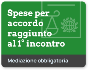 Mediazione obbligatoria - Spese per accordo raggiunto al primo incontro